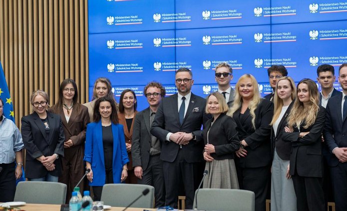 członkowie Rady Młodych Naukowców